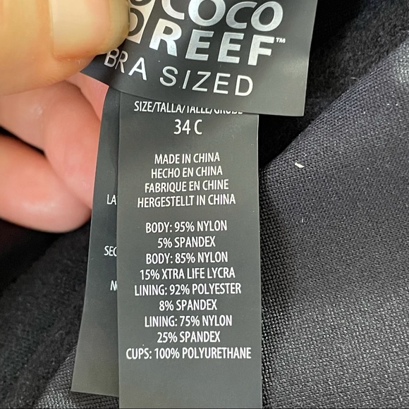 Coco Reef Wild Stripes Current Mesh Layer Tankini - Picture 10 of 16